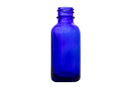 1oz/30ml BostonRound Blue Glass