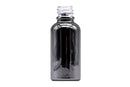30ml Chrome Euro Round Glass Bottle