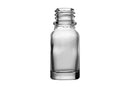 10ml Clear Euro Round Glass Bottle