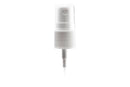 18mm White Fine Mist Spray Pump With Ribbed Skirt